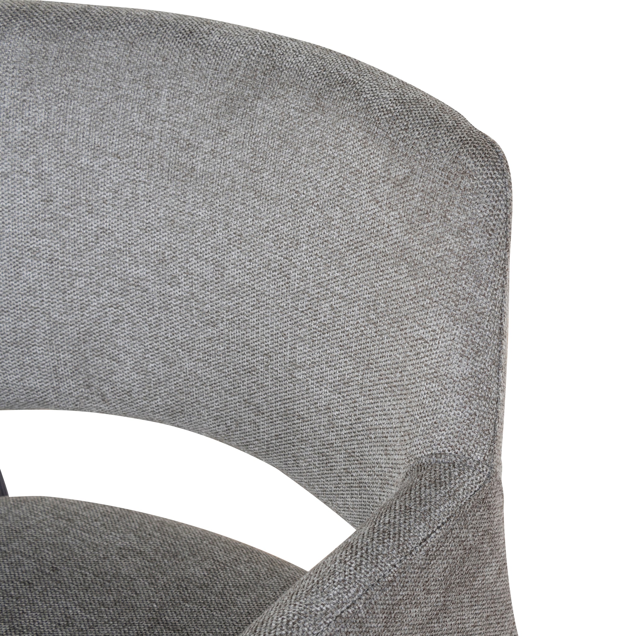 Fabric Verona Dining Chair - Spec Smoke Grey (Set of 2)
