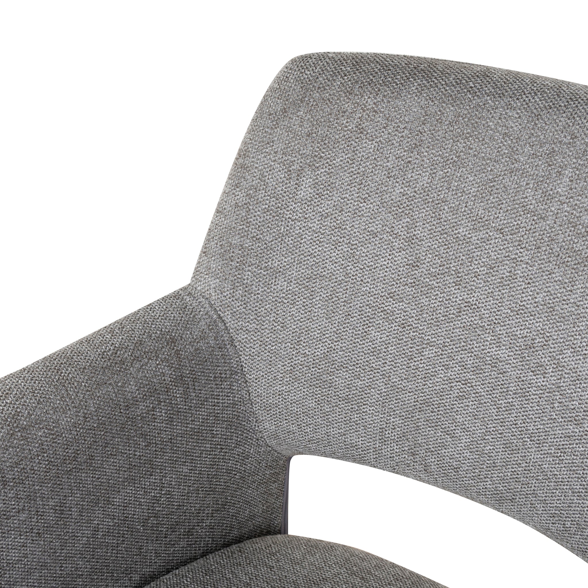 Fabric Verona Dining Chair - Spec Smoke Grey (Set of 2)