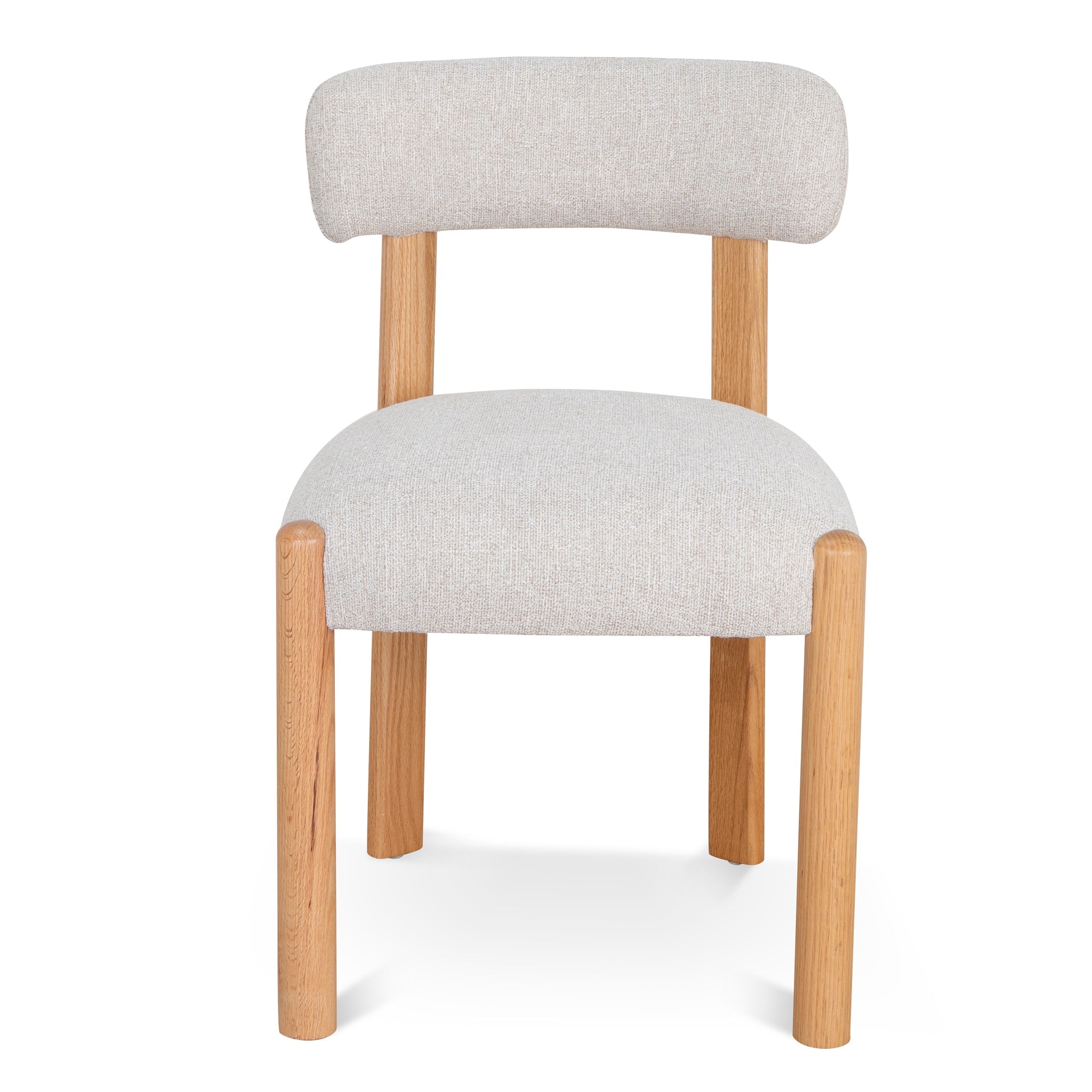Fabric Verona Dining Chair - Coastal Beige (Set of 2)