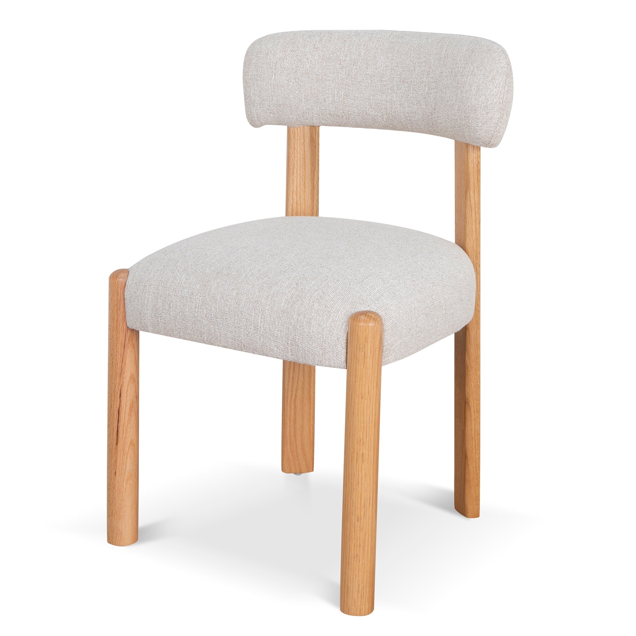 Fabric Verona Dining Chair - Coastal Beige (Set of 2)
