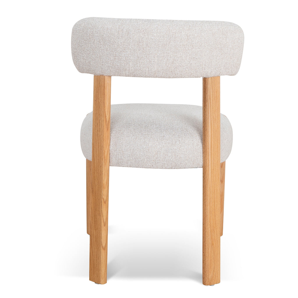 Fabric Verona Dining Chair - Coastal Beige (Set of 2)