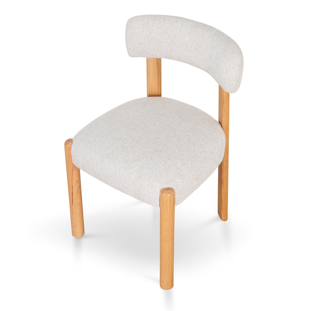 Fabric Verona Dining Chair - Coastal Beige (Set of 2)
