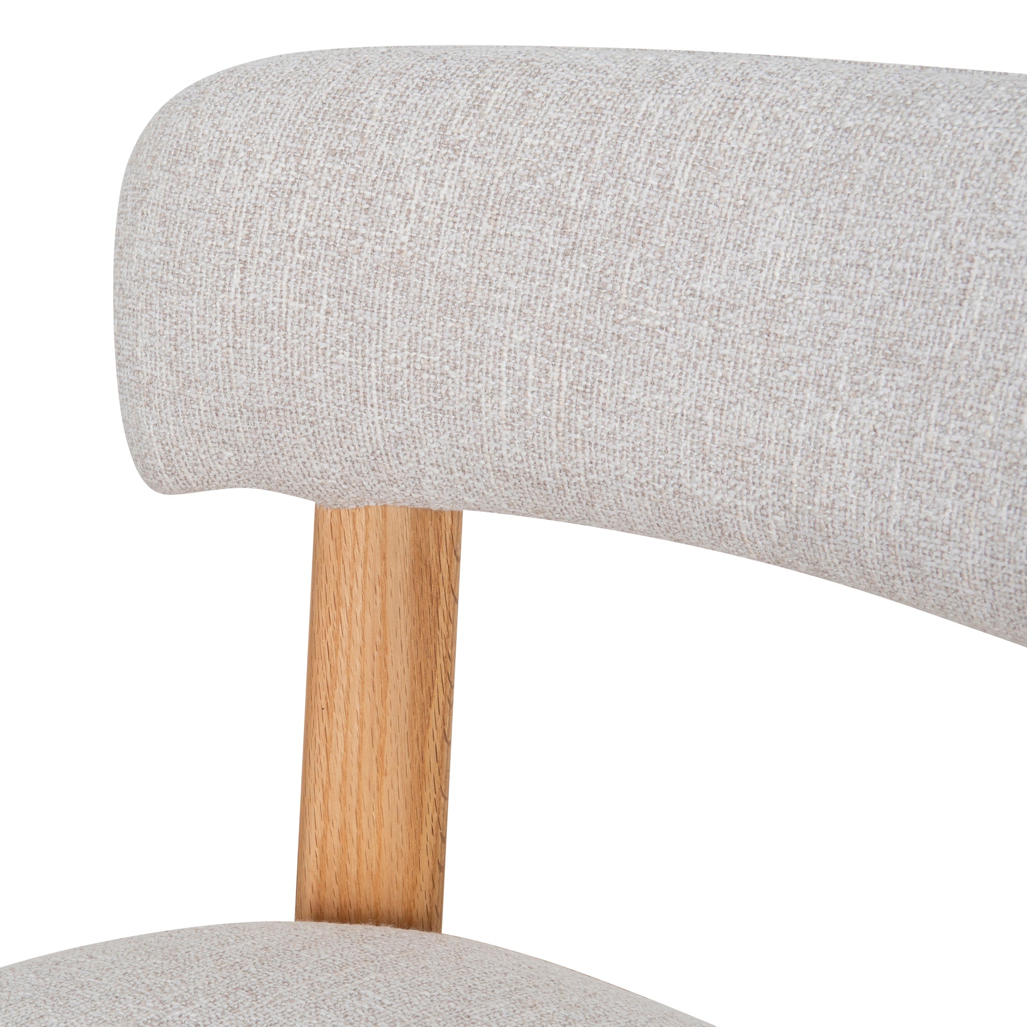 Fabric Verona Dining Chair - Coastal Beige (Set of 2)