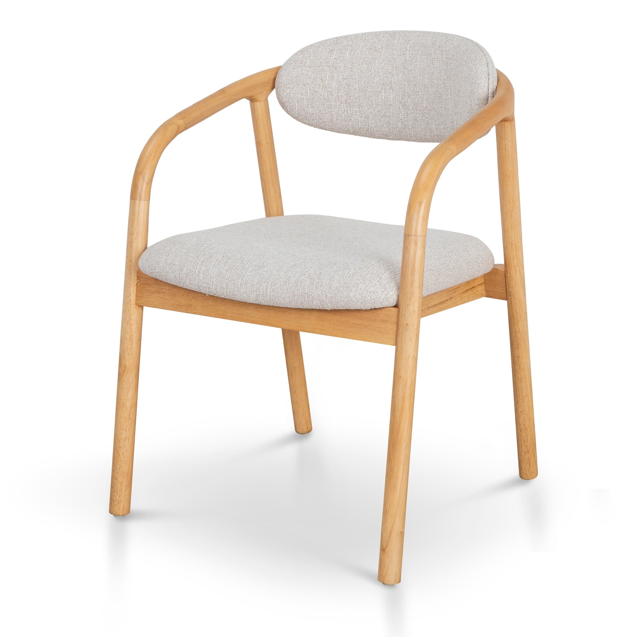 Coastal Beige Verona Dining Chair - Natural