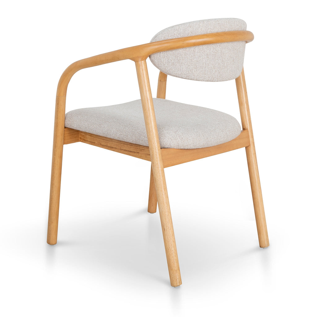 Coastal Beige Verona Dining Chair - Natural