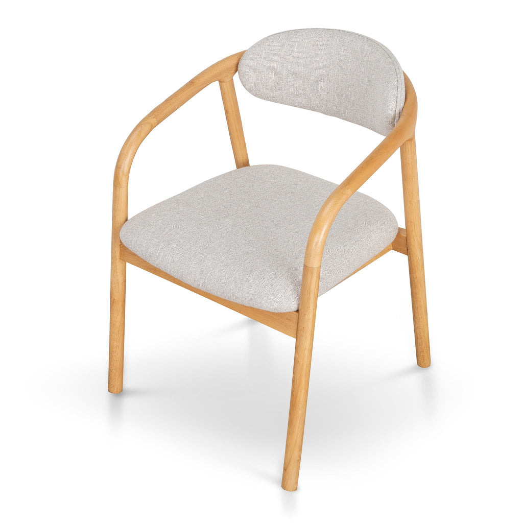 Coastal Beige Verona Dining Chair - Natural