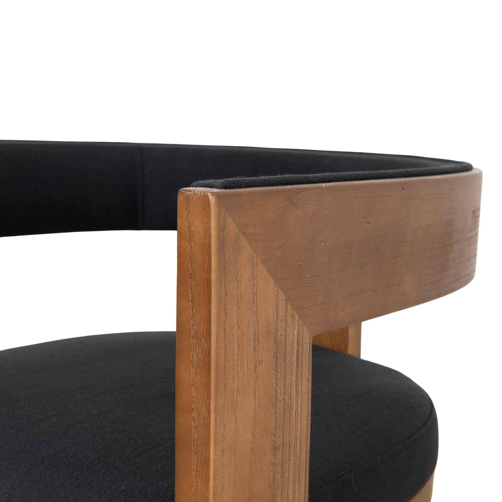 Brown ELM Verona Dining Chair - Black (Set of 2)