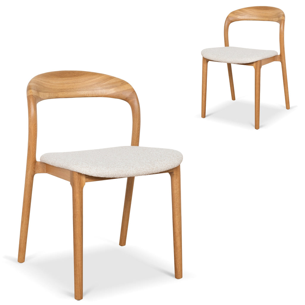 Natural Verona Dining Chair - Beige (Set of 2)