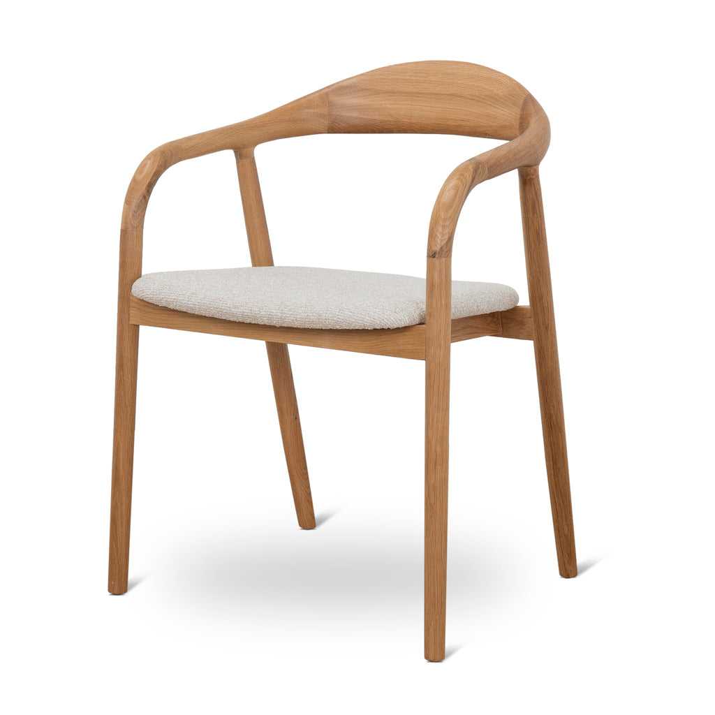 Natural Dining Armchair - Beige (Set of 2)
