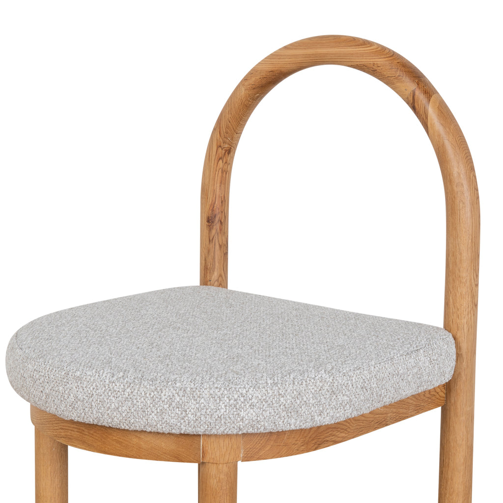 Natural Verona Dining Chair - Clay Grey (Set of 2)
