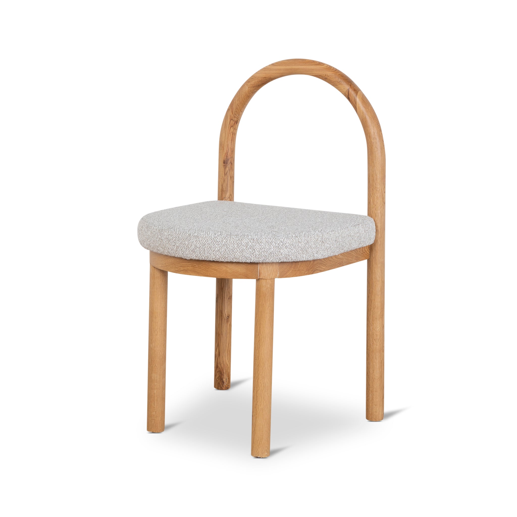 Natural Verona Dining Chair - Clay Grey (Set of 2)