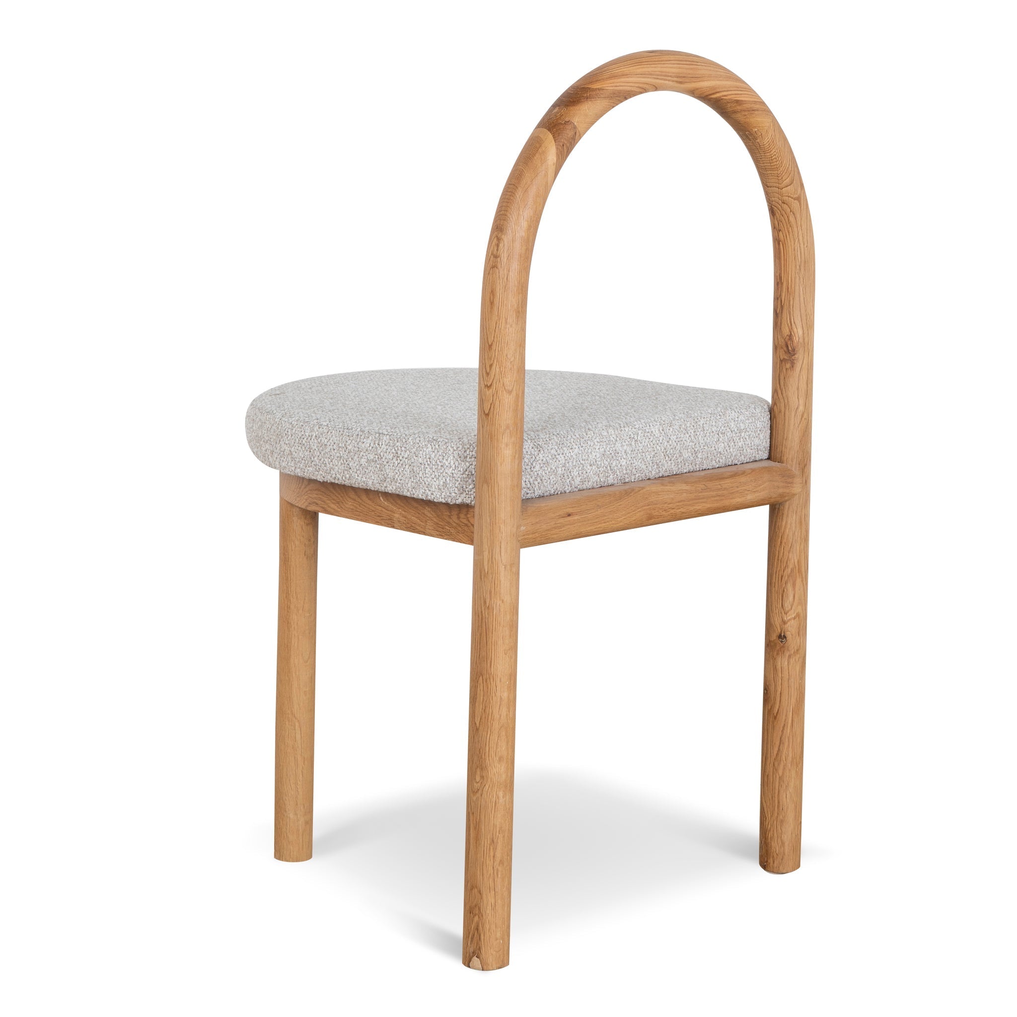 Natural Verona Dining Chair - Clay Grey (Set of 2)