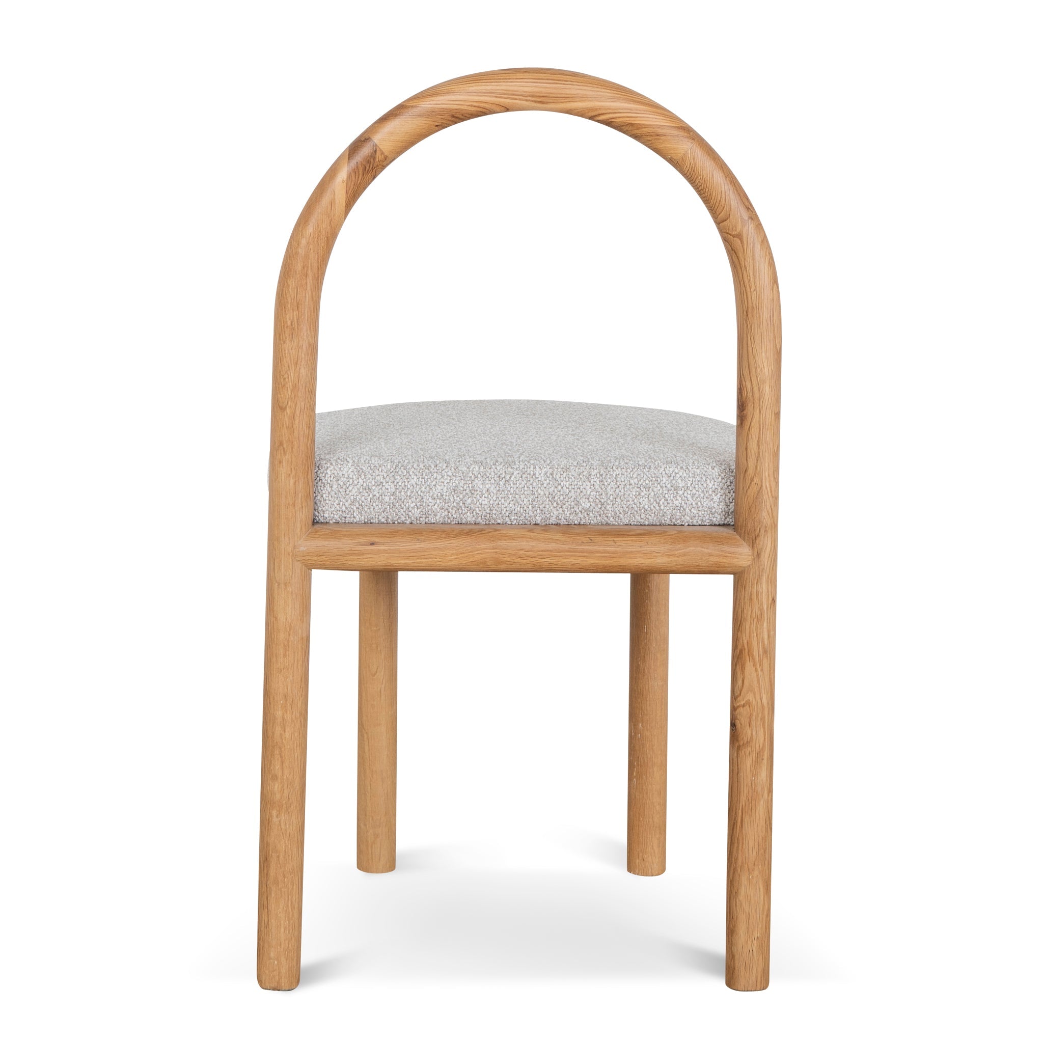 Natural Verona Dining Chair - Clay Grey (Set of 2)