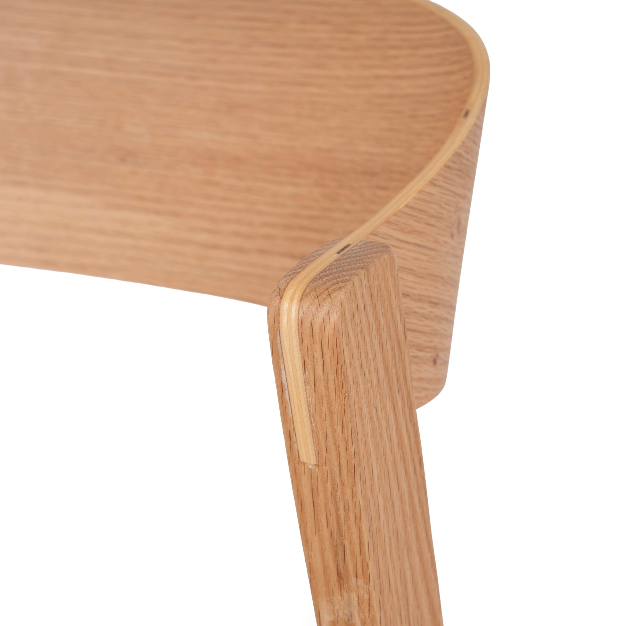 Natural Verona Dining Chair - Grey Seat (Set of 2)