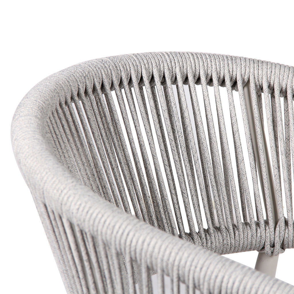Sand White Outdoor Verona Dining Chair - Light Grey (Set of 2)