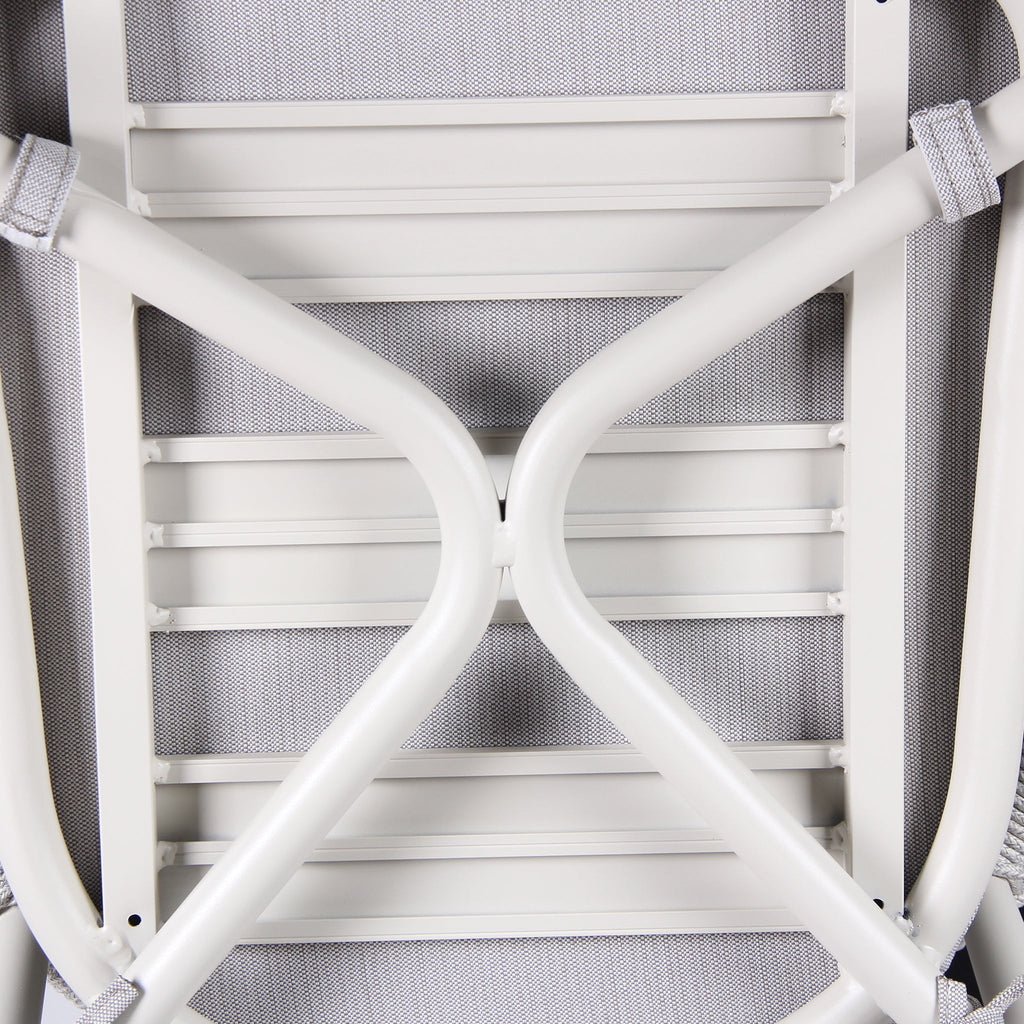 Sand White Outdoor Verona Dining Chair - Light Grey (Set of 2)