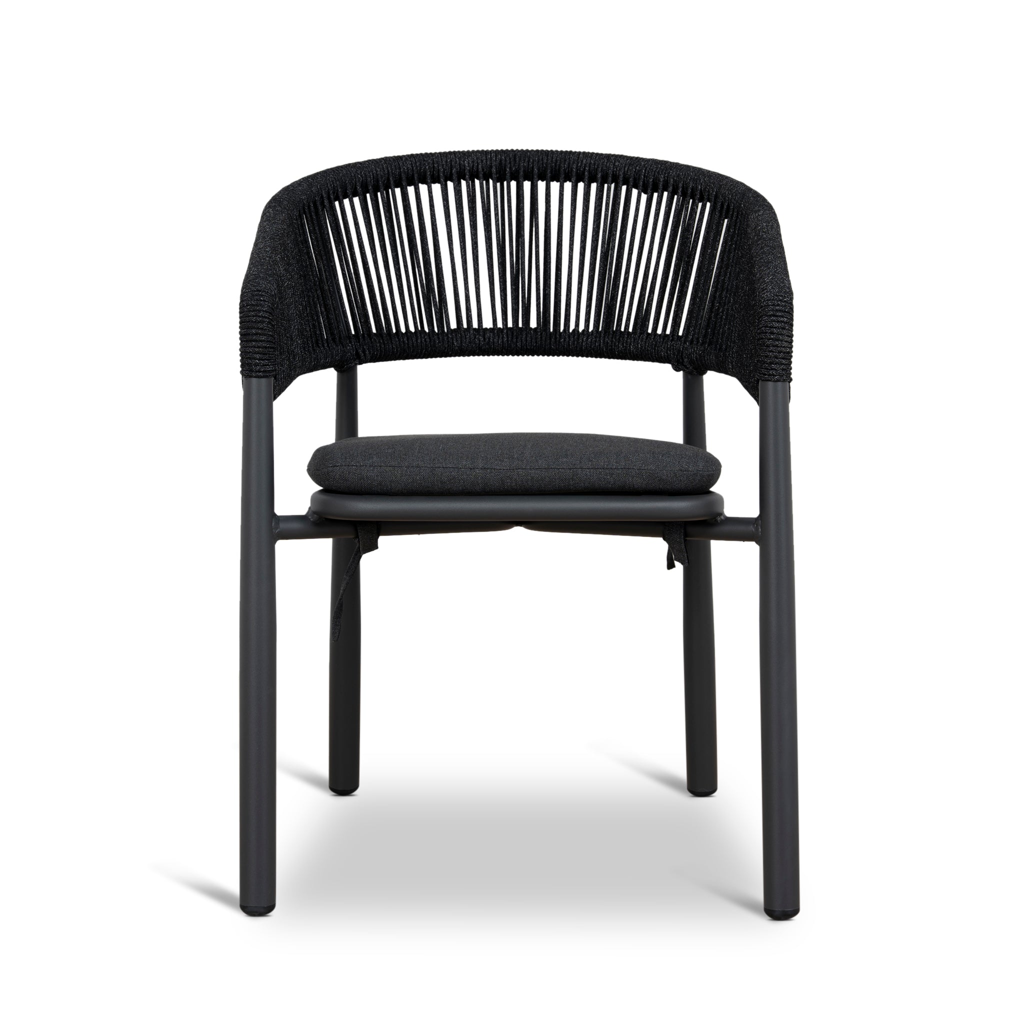 Outdoor Verona Dining Chair - Charcoal (Set of 2)