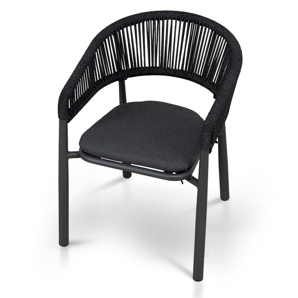 Outdoor Verona Dining Chair - Charcoal (Set of 2)