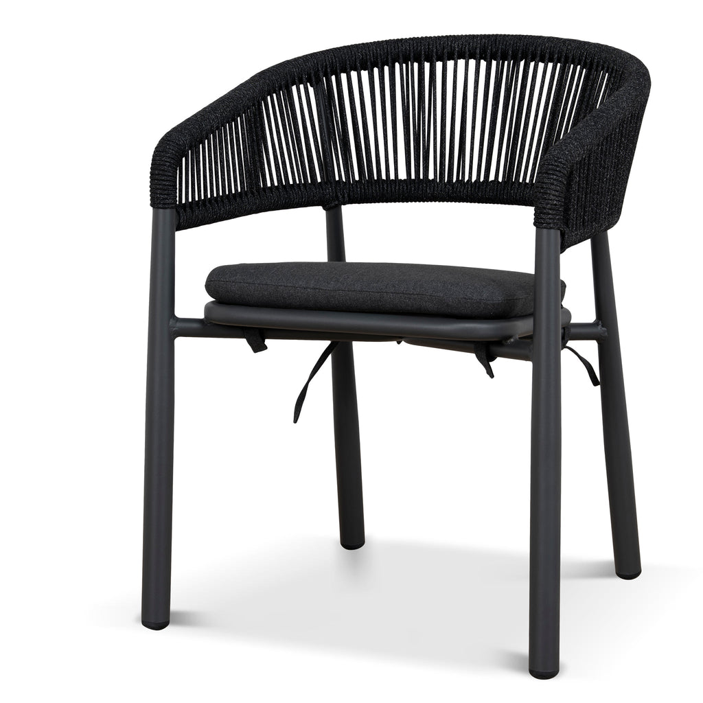 Outdoor Verona Dining Chair - Charcoal (Set of 2)