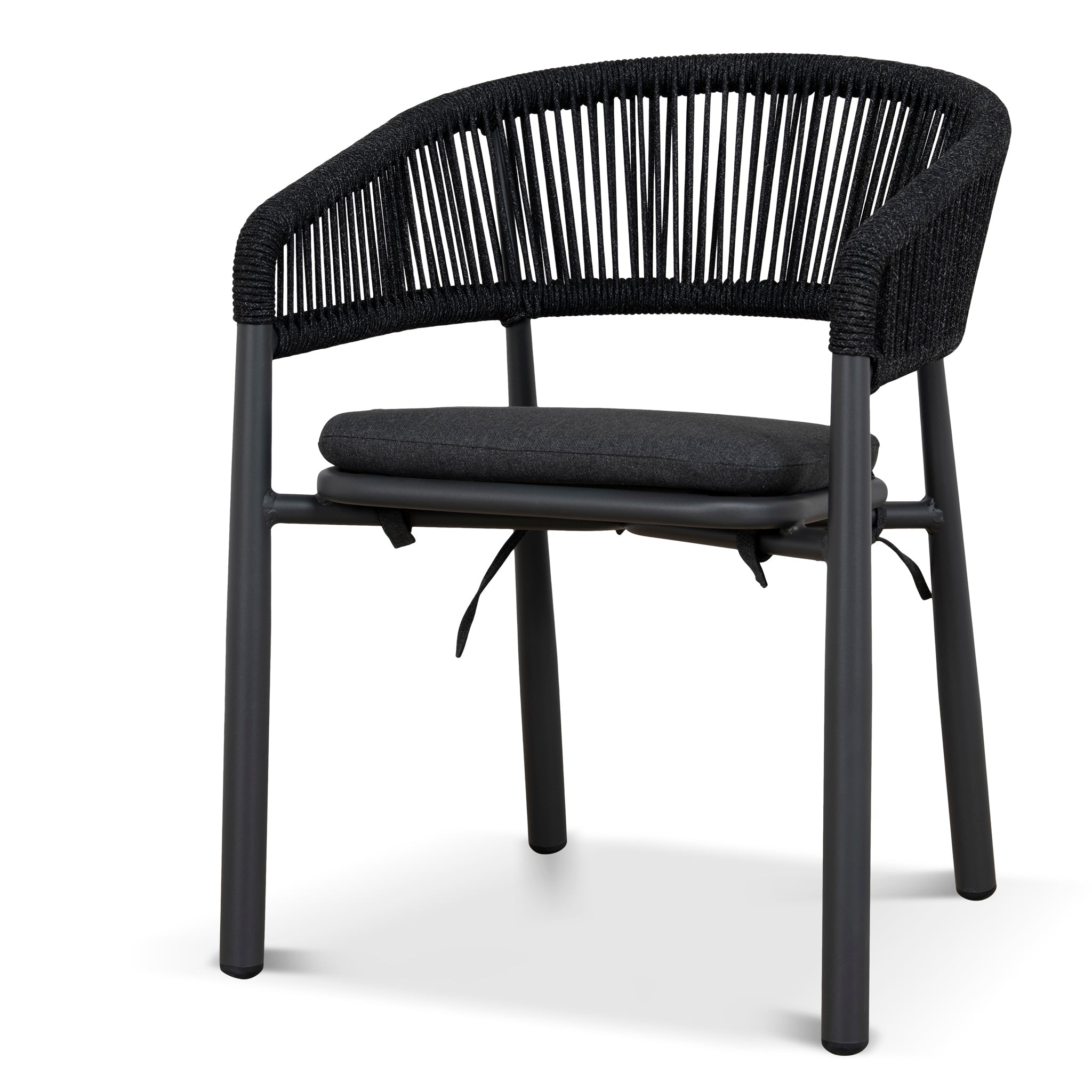 Outdoor Verona Dining Chair - Charcoal (Set of 2)