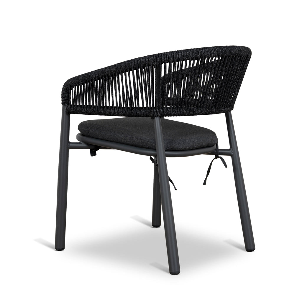 Outdoor Verona Dining Chair - Charcoal (Set of 2)
