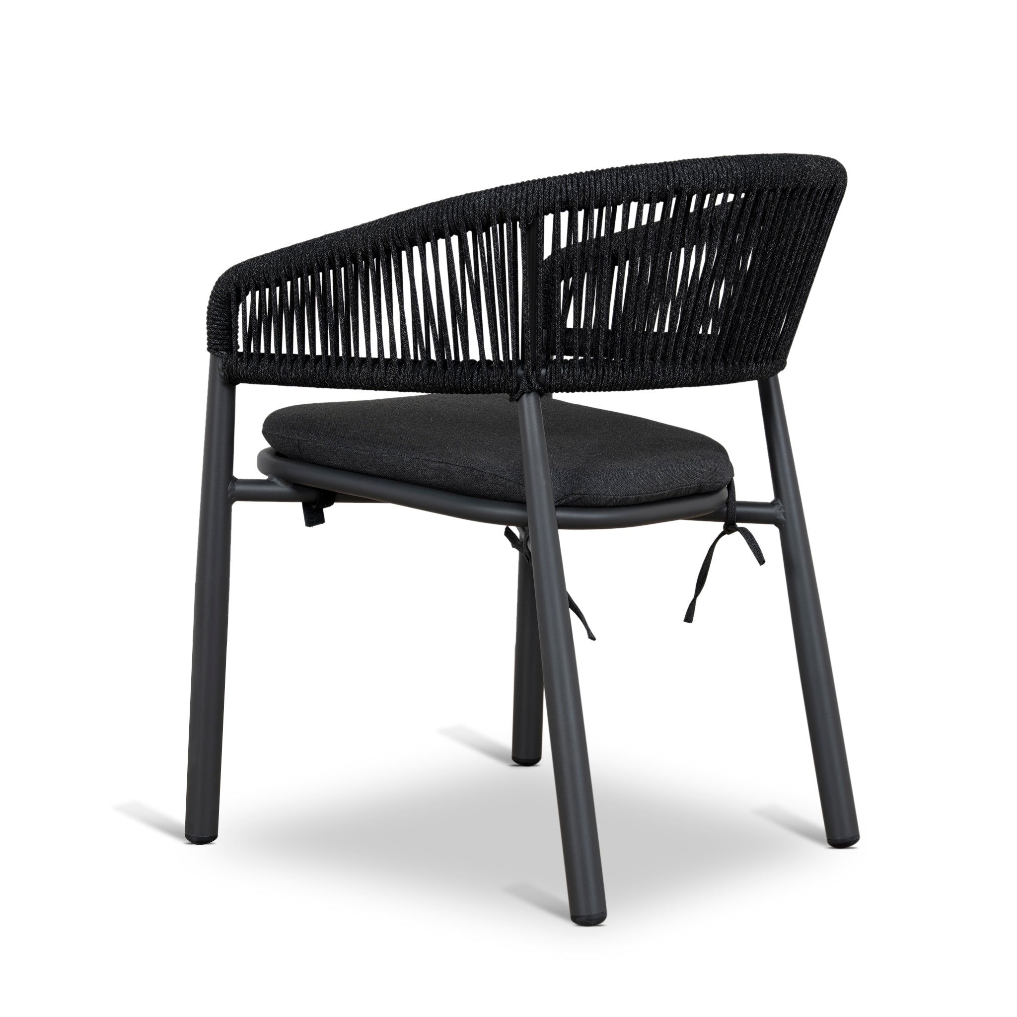 Outdoor Verona Dining Chair - Charcoal (Set of 2)