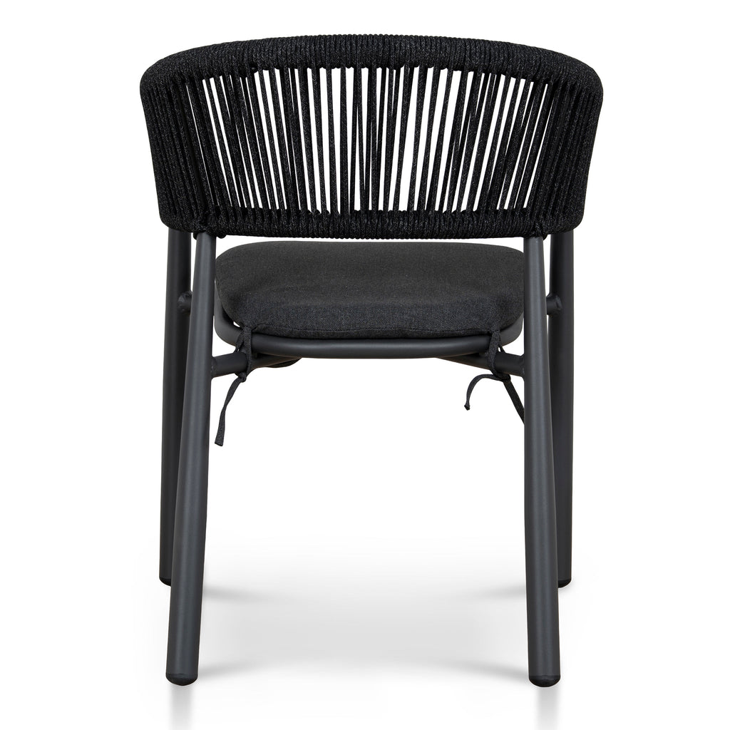 Outdoor Verona Dining Chair - Charcoal (Set of 2)