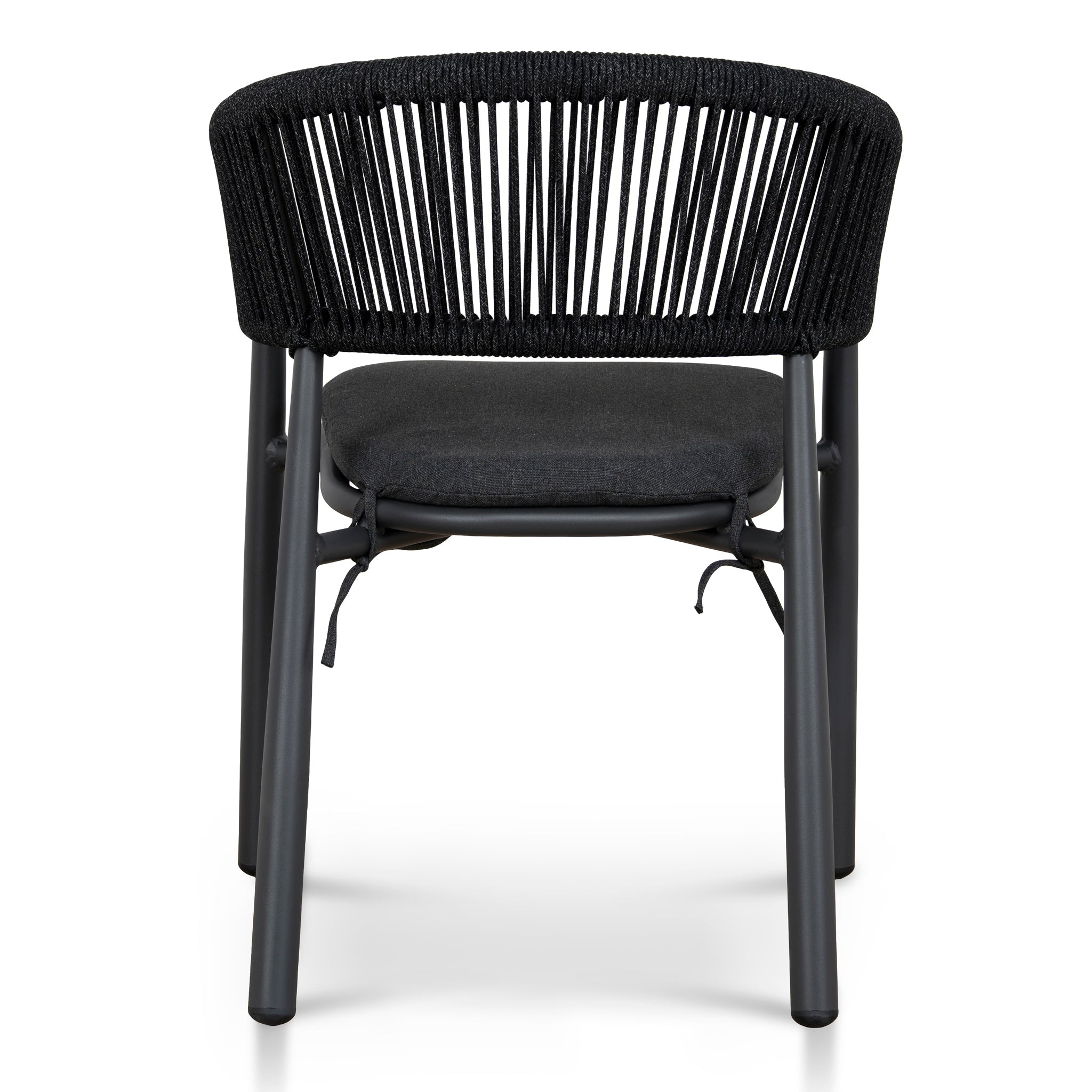 Outdoor Verona Dining Chair - Charcoal (Set of 2)