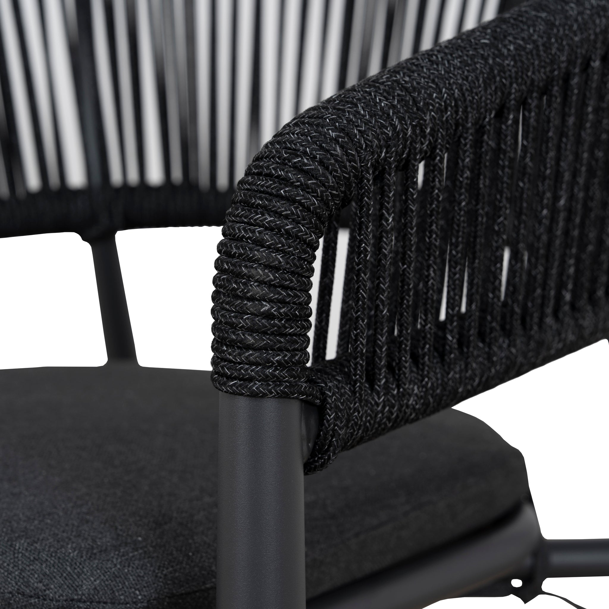 Outdoor Verona Dining Chair - Charcoal (Set of 2)