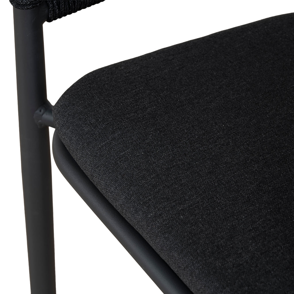 Outdoor Verona Dining Chair - Charcoal (Set of 2)