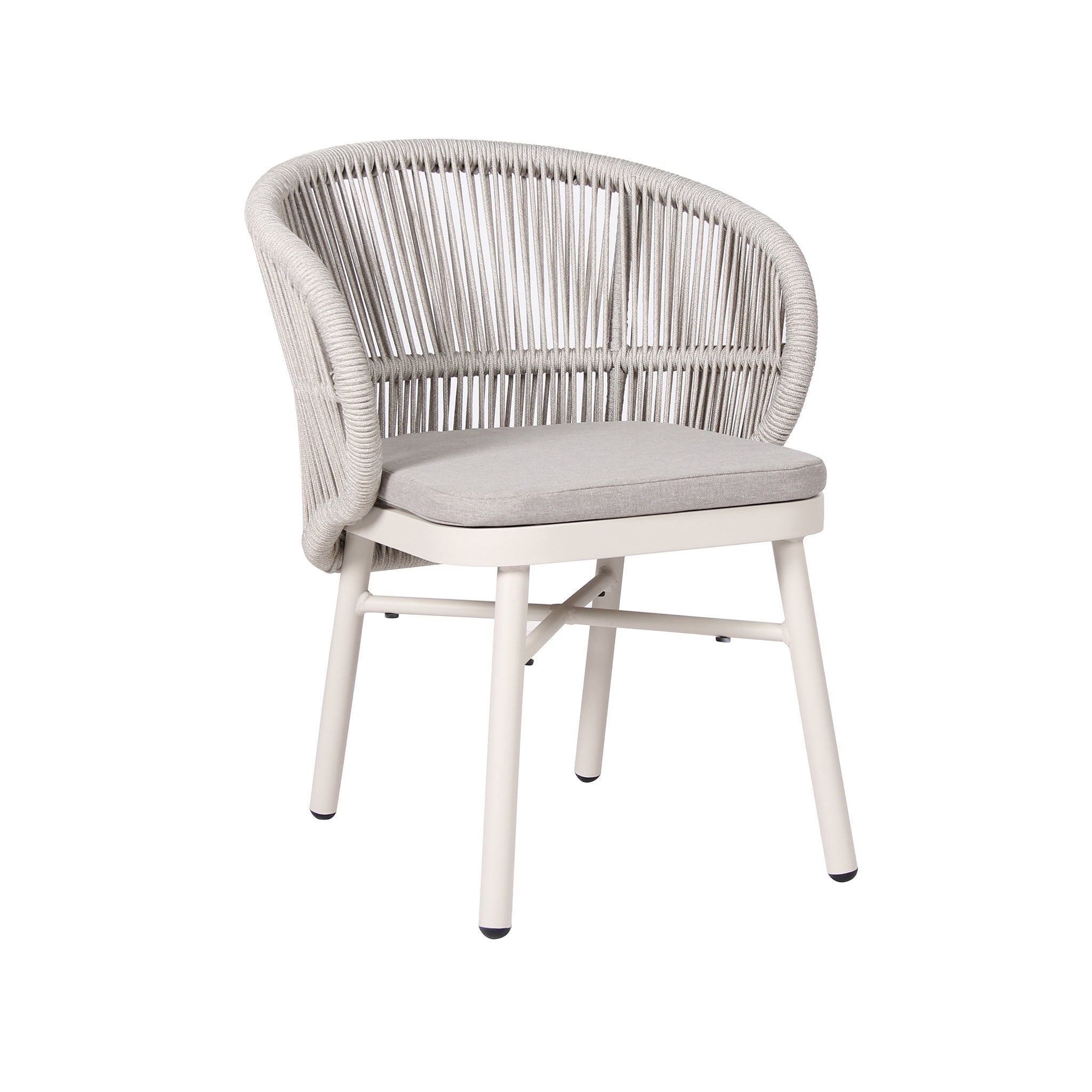Sand White Outdoor Verona Dining Chair - Light Grey (Set of 2)