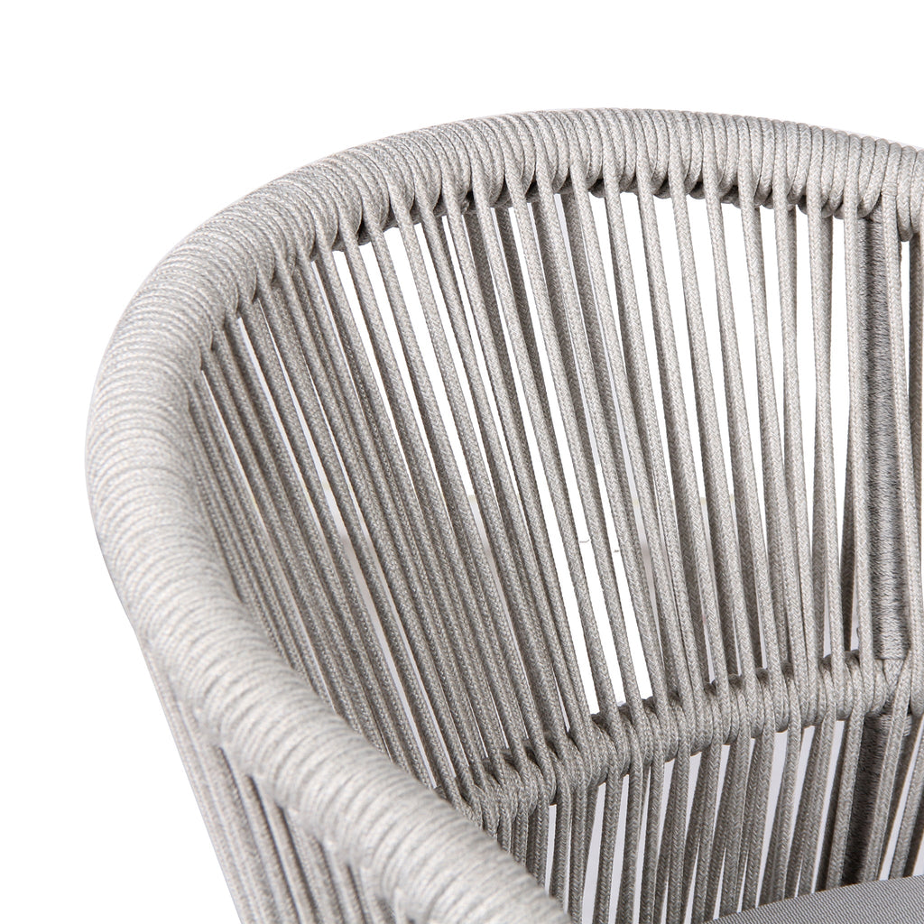 Sand White Outdoor Verona Dining Chair - Light Grey (Set of 2)