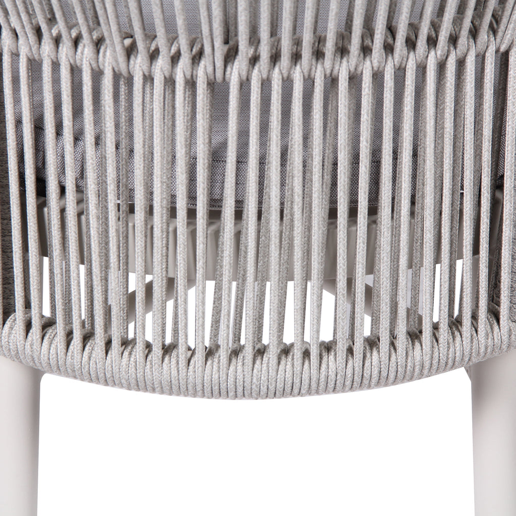 Sand White Outdoor Verona Dining Chair - Light Grey (Set of 2)