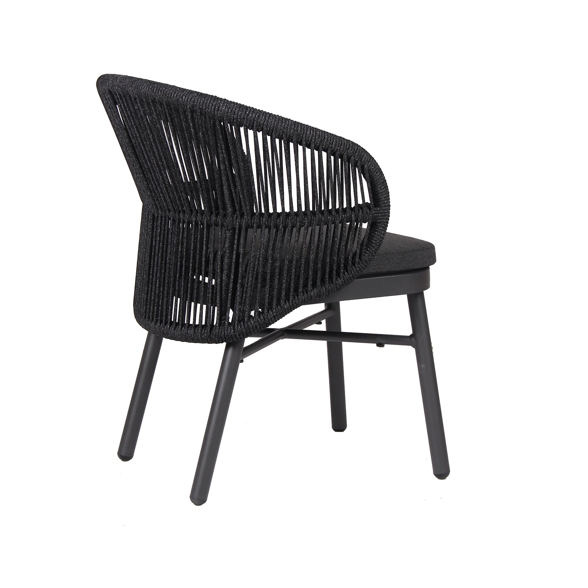 Outdoor Verona Dining Chair - Charcoal (Set of 2)