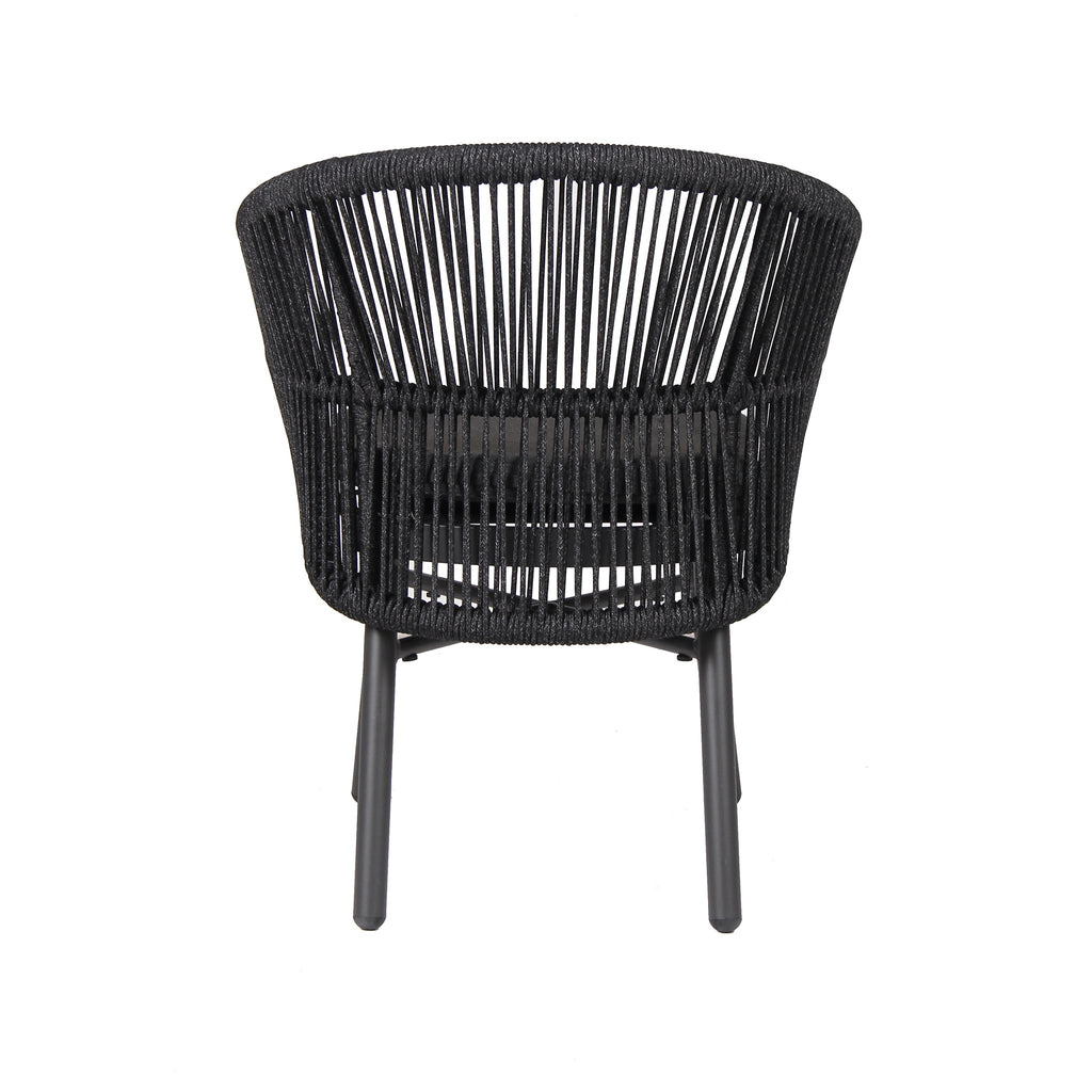 Outdoor Verona Dining Chair - Charcoal (Set of 2)