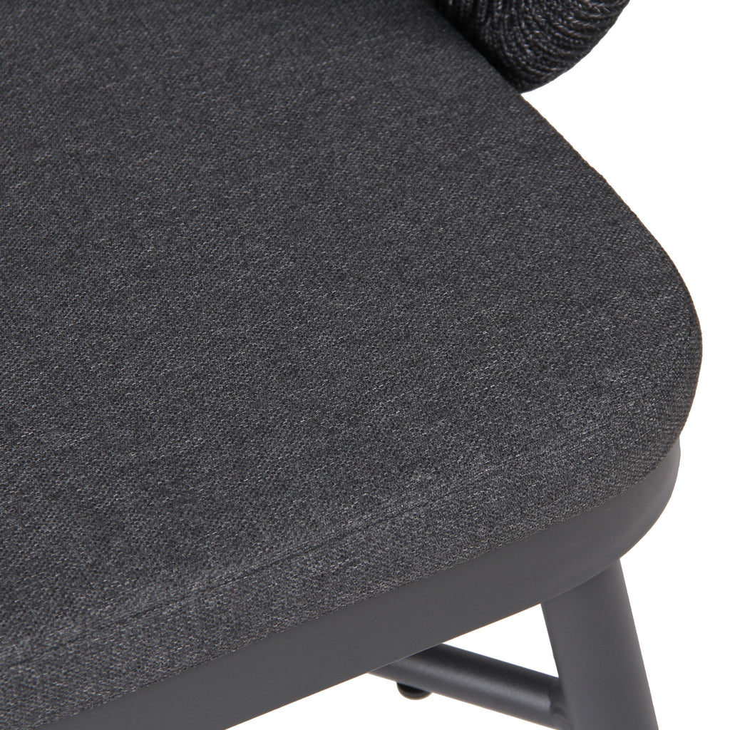 Outdoor Verona Dining Chair - Charcoal (Set of 2)