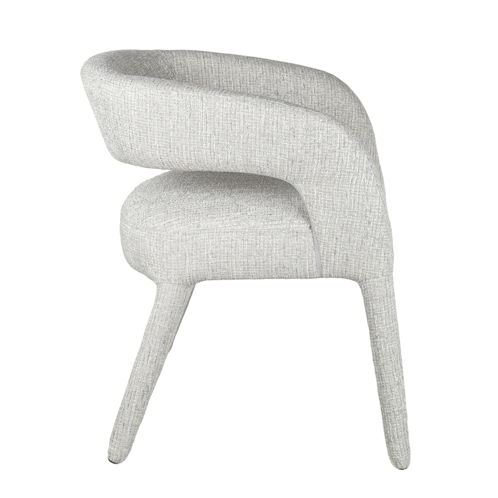 Verona Dining Chair - Chrome Grey