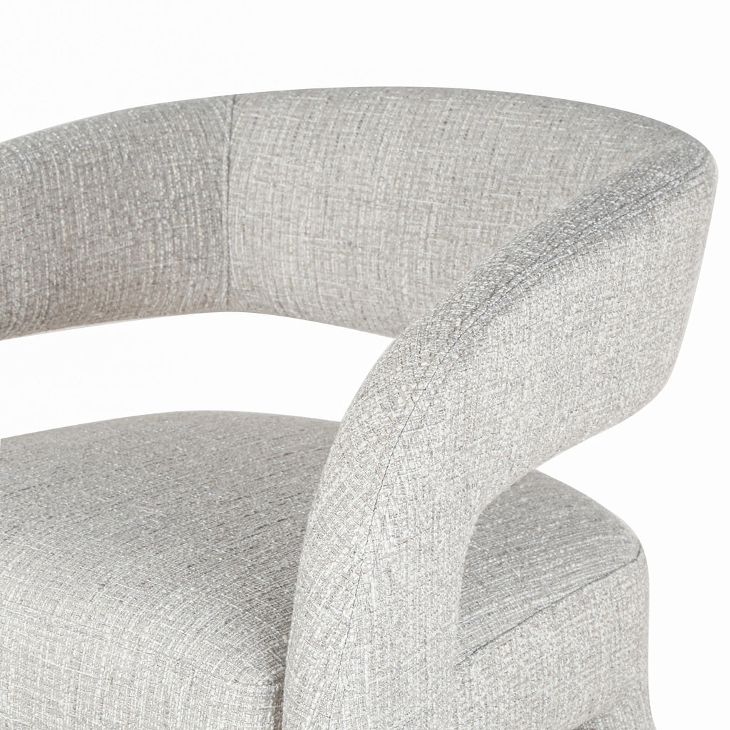 Verona Dining Chair - Chrome Grey