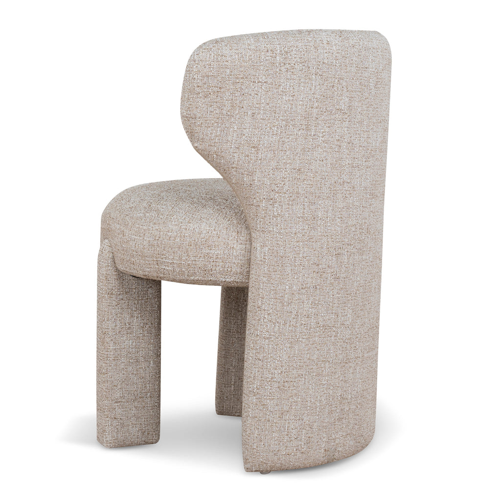 Fabric Verona Dining Chair - Pale Beige