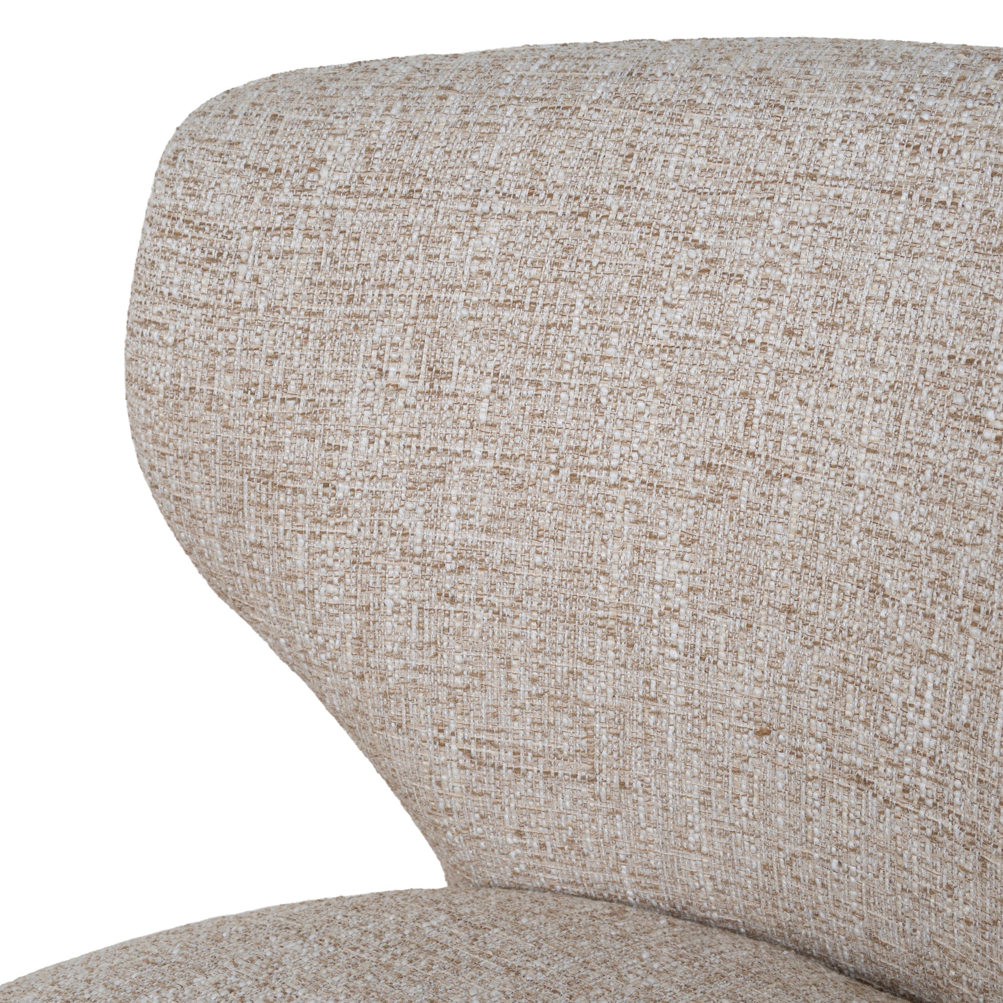 Fabric Verona Dining Chair - Pale Beige