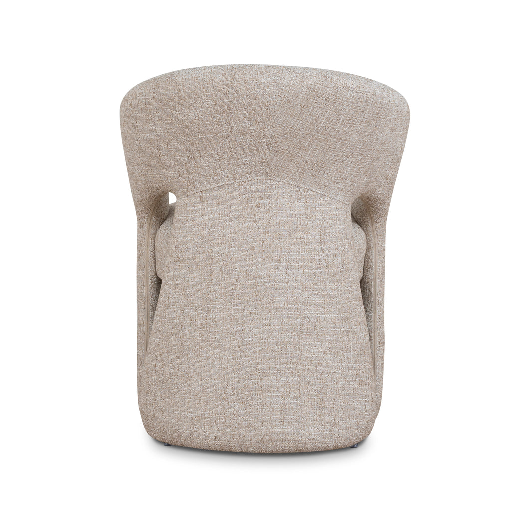 Fabric Verona Dining Chair - Pale Beige