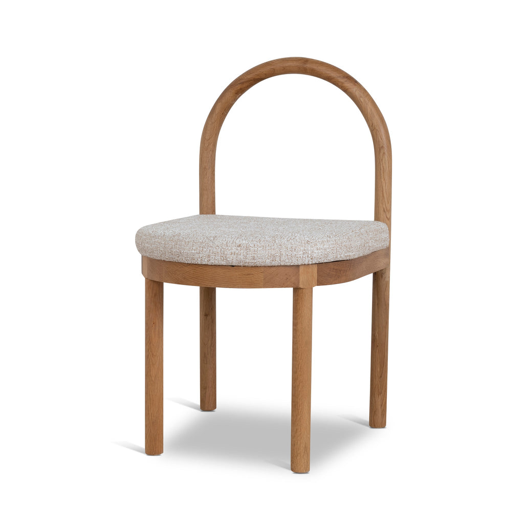 Natural Verona Dining Chair - Pale Beige (Set of 2)