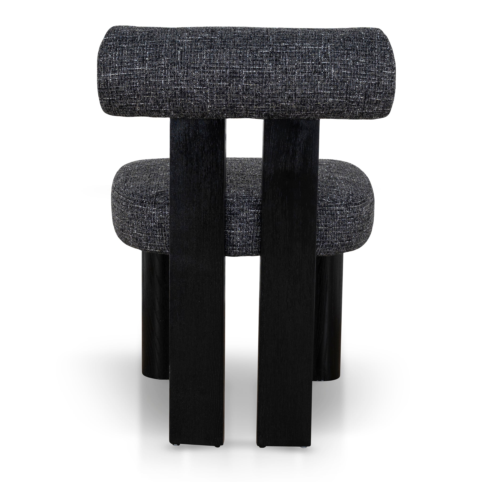 Black Verona Dining Chair - Field Charcoal (Set of 2)