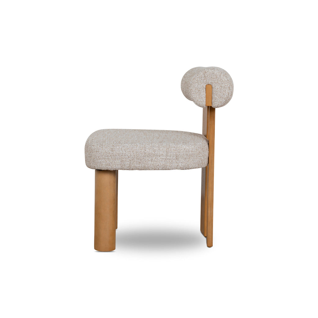 Natural Verona Dining Chair - Pale Beige (Set of 2)