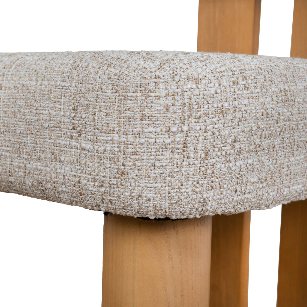 Natural Verona Dining Chair - Pale Beige (Set of 2)