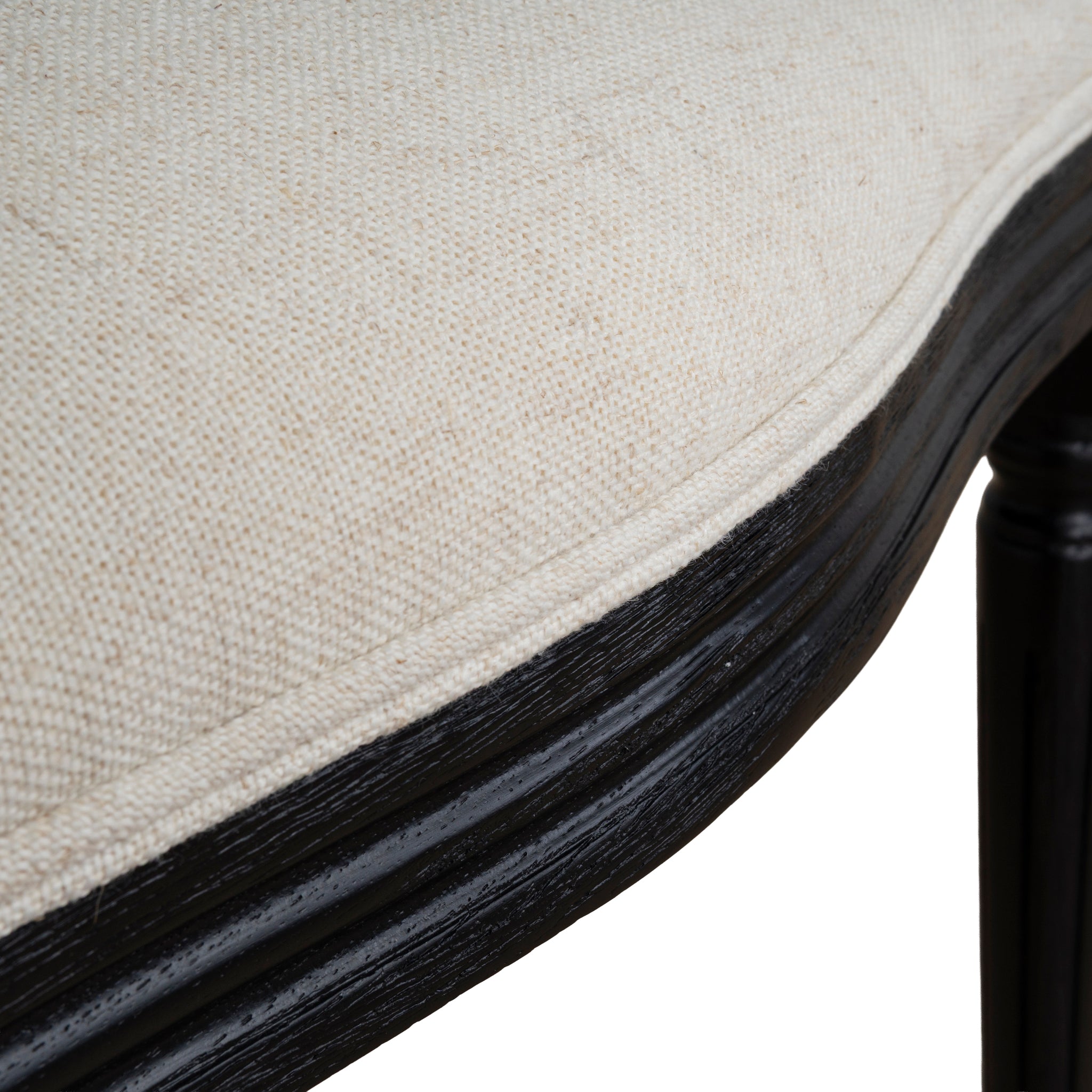 Black ELM Verona Dining Chair - Dawn Beige (Set of 2)