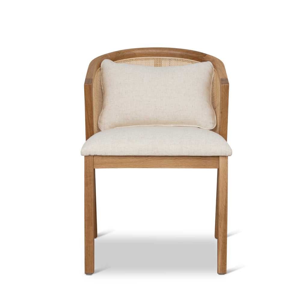 Fabric Verona Dining Chair - Dawn Beige (Set of 2)