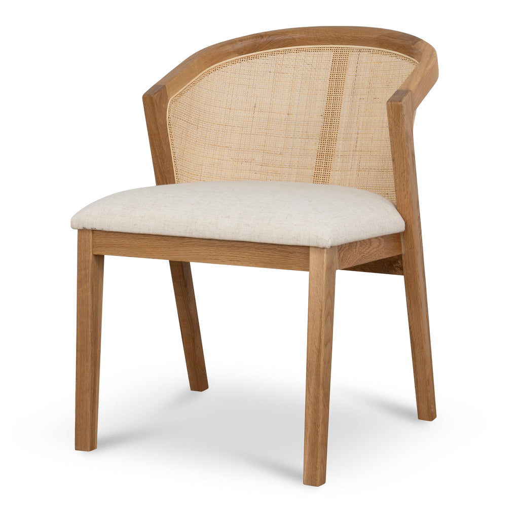 Fabric Verona Dining Chair - Dawn Beige (Set of 2)