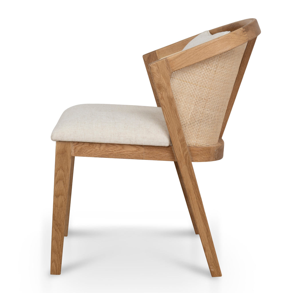 Fabric Verona Dining Chair - Dawn Beige (Set of 2)