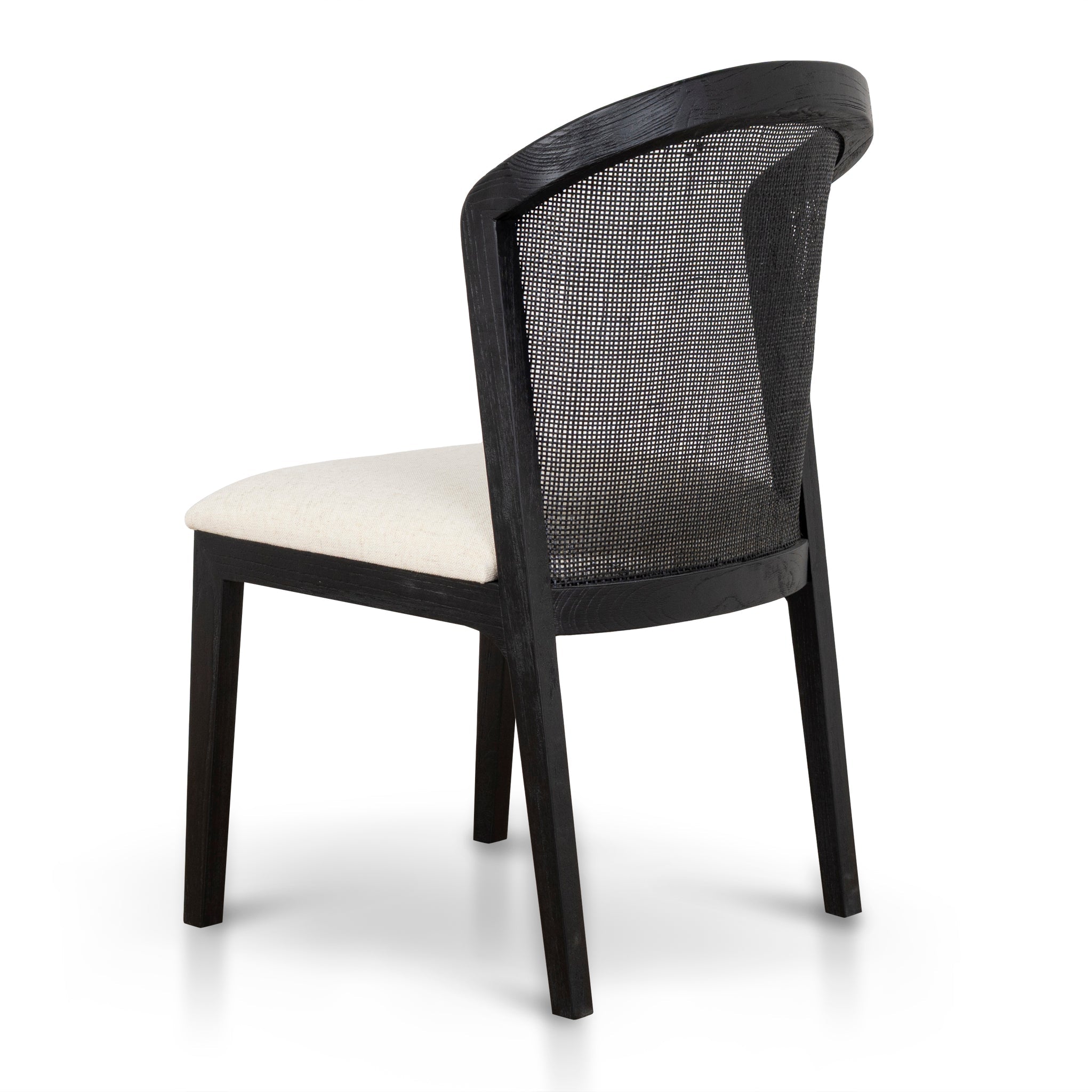 Black ELM Verona Dining Chair - Dawn Beige (Set of 2)